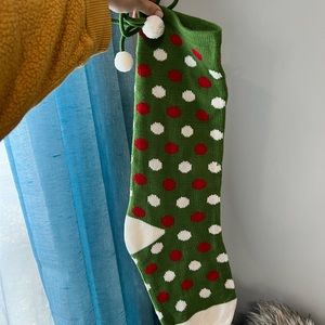 Polka dot stocking